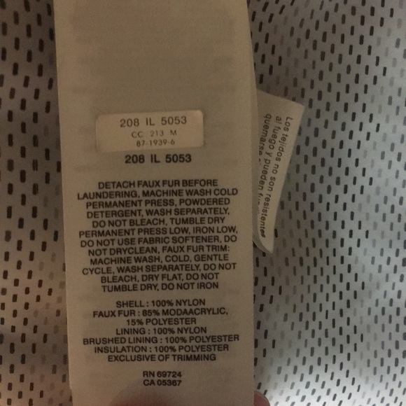 SOREL Jacket Parka Olive Green Hood Winter Ski Snow Down Coat Medium Womens 8 - Picture 8 of 8